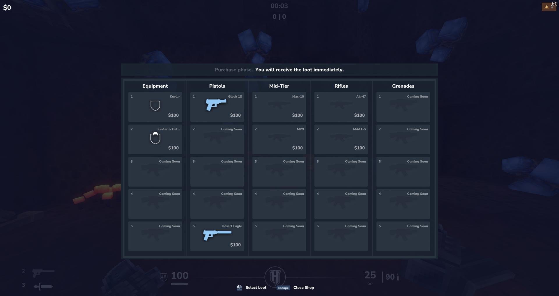Shop UI